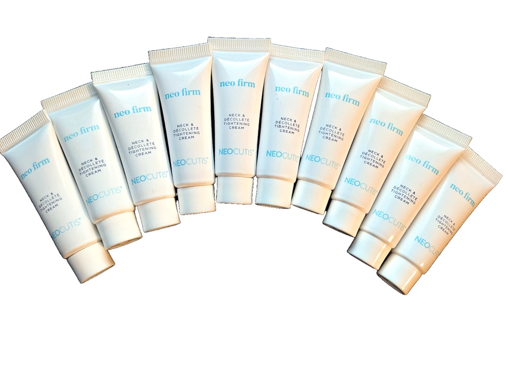 10x NeoCutis Neo Firm Neck & Decollete Tightening Cream Travel Size 4ml Each